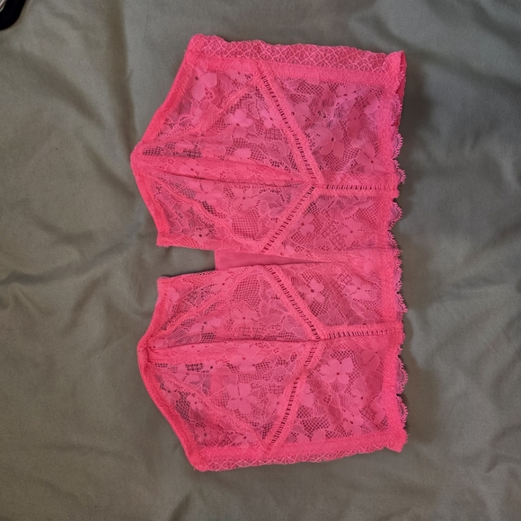 Victoria's Secret Pink Lace Strapless Bustier - Picture 2 of 4